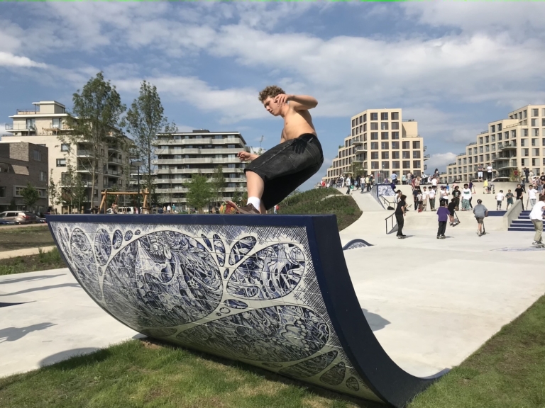 Grootste skatebaan van Nederland officieus open
