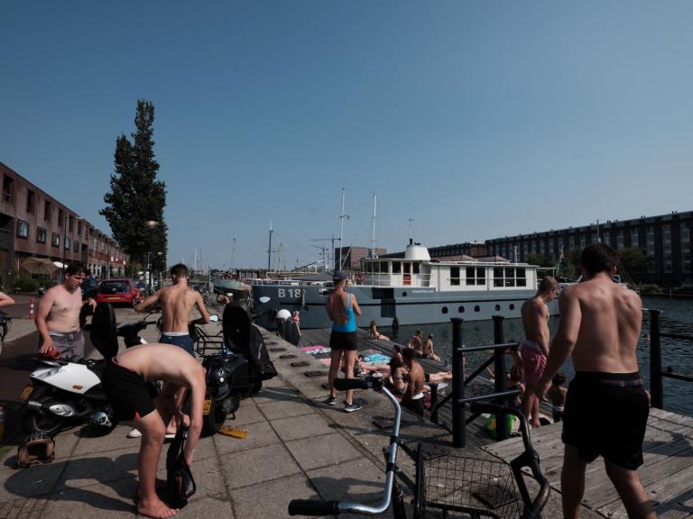 Zomerdans op de vulkaan