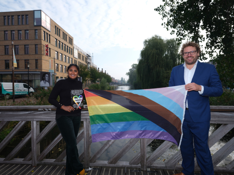 Posteractie en statement voor inclusieve samenleving: ‘We willen dat iedereen zich veilig voelt’