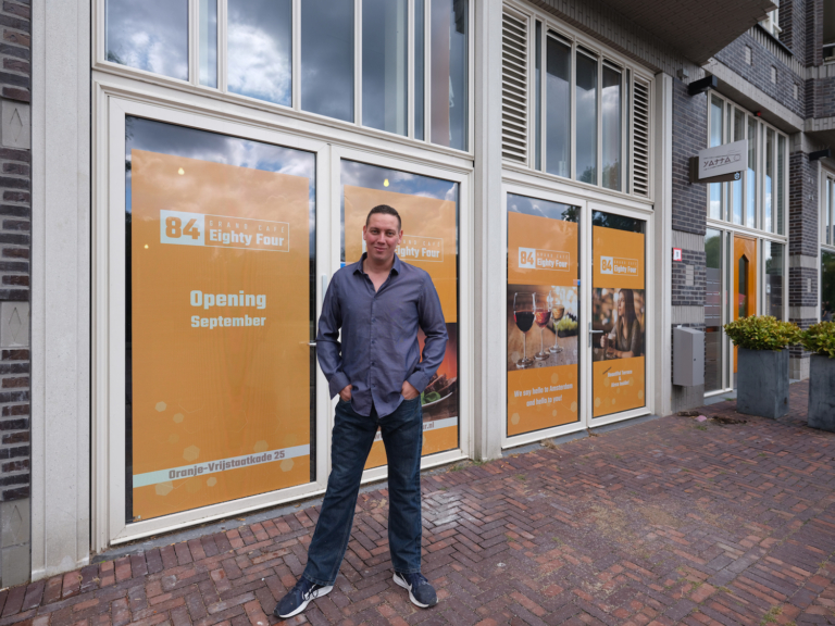 Grand Café Eighty-Four: ‘Hier heb ik lang naar uitgekeken’