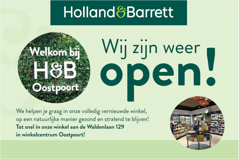 Holland & Barrett, specialist in natuurlijke gezondheid