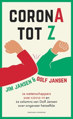 Boek CoronA tot Z door broers Dolf en Jim Jansen
