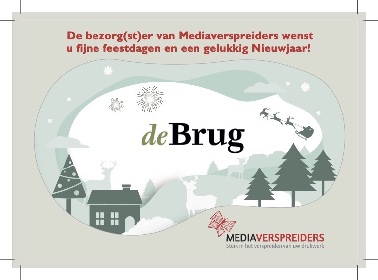 Kerstgroet van onze bezorgers, rond 16 december