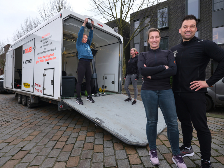 Fitness Center IJburg komt bij je thuis met de mini-sportunit