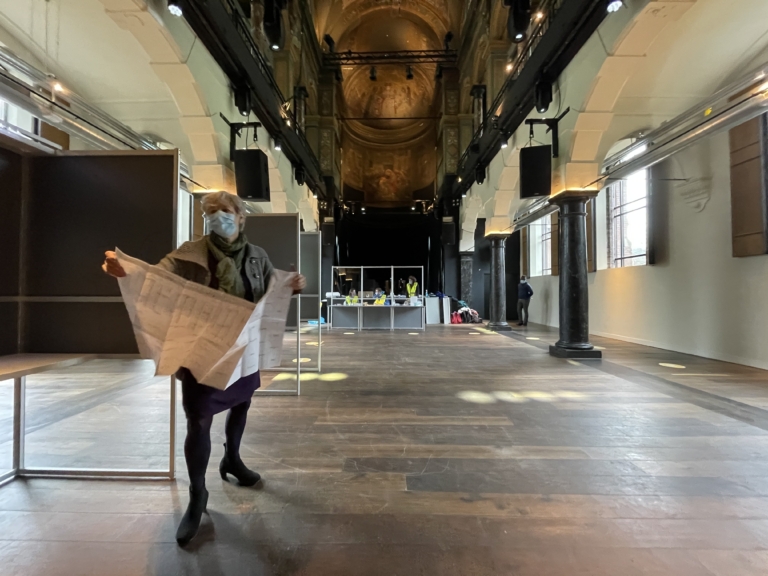 De stembureau’s zijn open