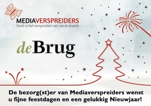 Kerstgroet van de bezorgers van de Brug