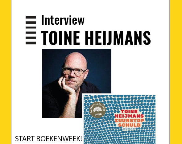 Toine Heijmans opent de Boekenweek bij IJburg Boeken