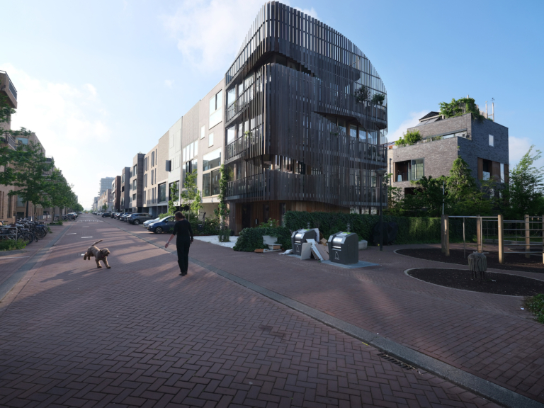 4 sterren voor Freebooter, houten huis in de Sportheldenbuurt