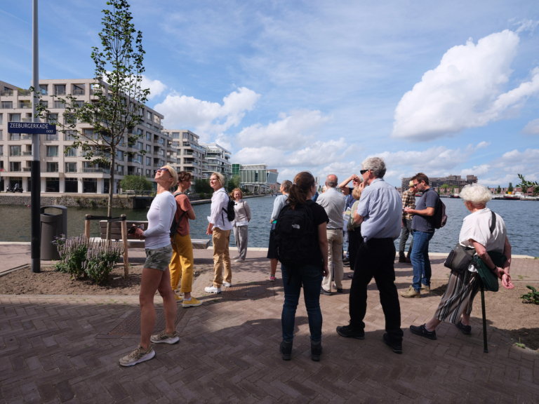 Architectuurwandeling over Cruquiuseiland: verrassende zichtlijnen en speelse niveauverschillen