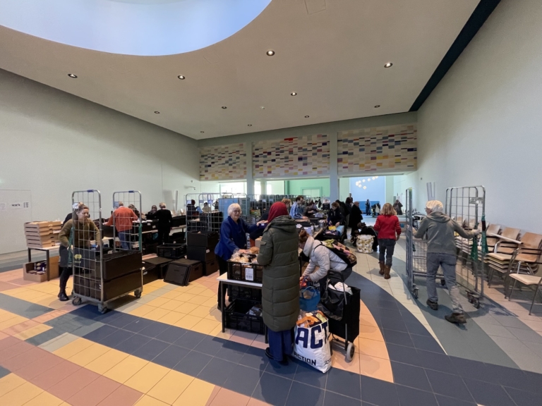 Voedselbank Oost vindt onderdak bij de Muiderkerk