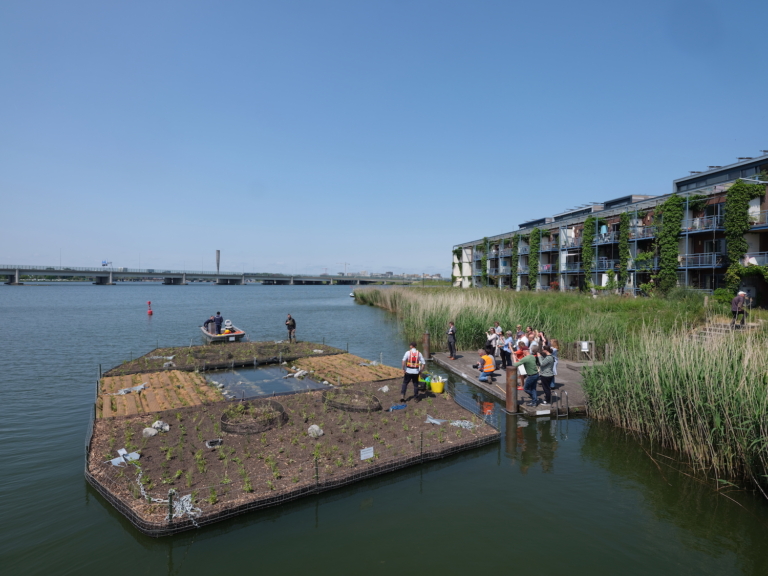 Spannend experiment op eilandjes bij Zeeburgereiland