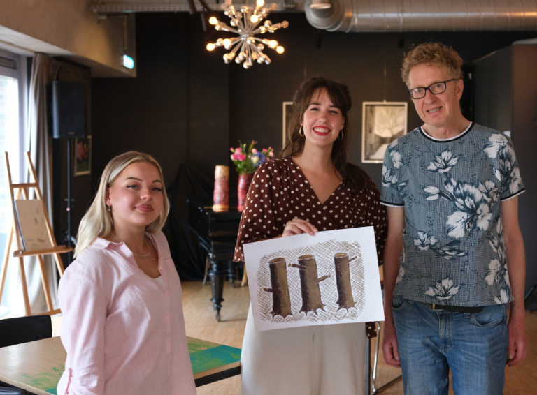 Kunst maken en elkaar ontmoeten in het cultureel atelier