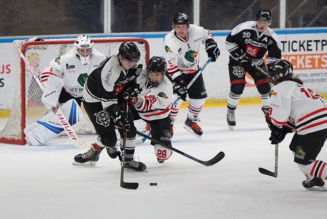 Tigers verslinden Dragons tijdens spannende A2-derby