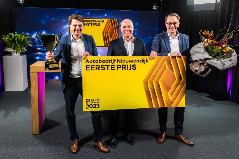 Autobedrijf Nieuwendijk beste Renault-dealer van Nederland