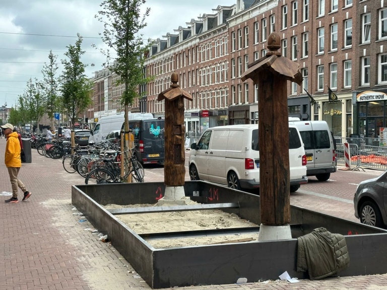 Eerste Van Swindenstraat opgeknapt en eenrichtingsverkeer