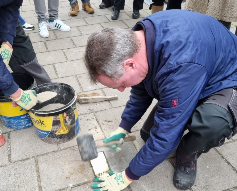 Stolpersteine voor Klaartje De Zwarte-Walvisch en Joseph de Zwarte