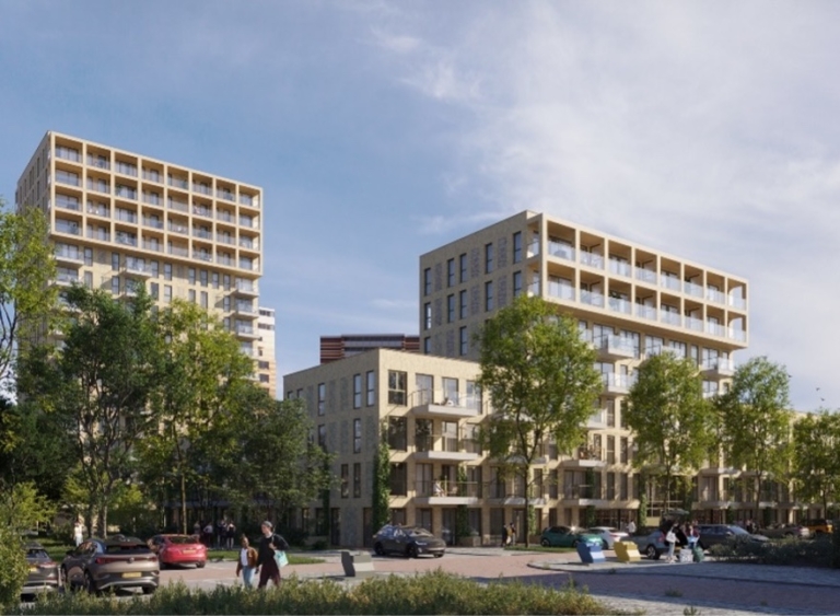 Nieuwe appartementen Kubus Noord in verkoop