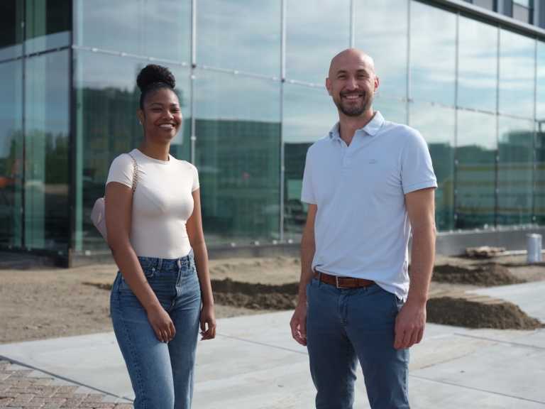 Hogeschool Inholland opent in de Sluisbuurt: ‘We willen samen met bewoners de wijk mooi en levendig maken’