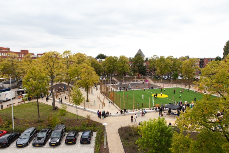 Vernieuwd Sumatraplantsoen geopend