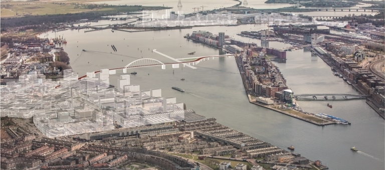 Eerste bijeenkomst over de brug over het IJ, praat mee