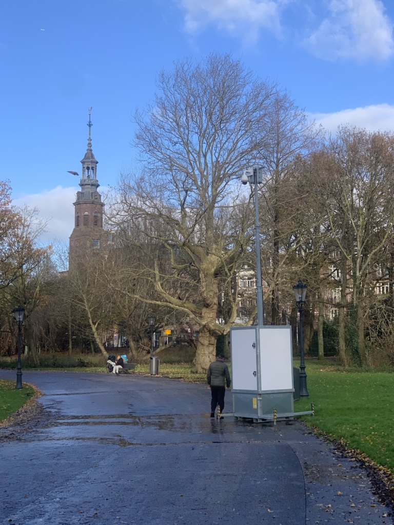 Bezoekers blij met extra camerabewaking Oosterpark