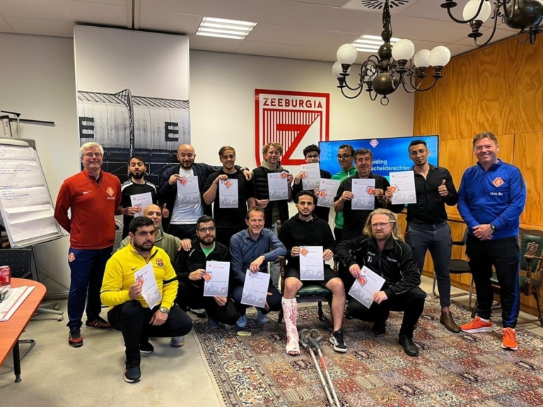 Project Refugee Referees van Zeeburgia genomineerd voor Michael van Praag-award