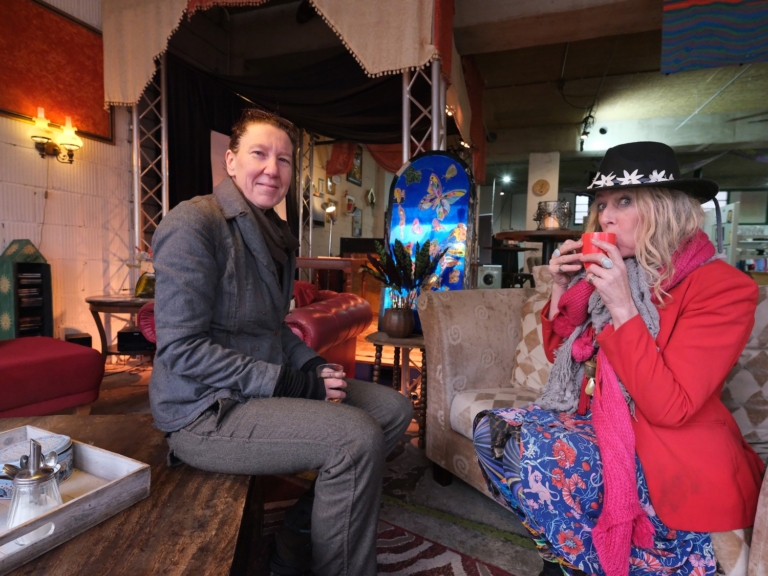 Het Afvalpaleis in de Dapperstraat, een ‘georganiseerde chaos’