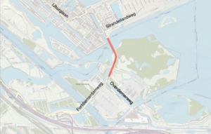 Werkzaamheden aan de Fortdiemerdamweg